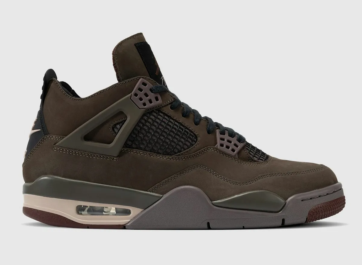 A Ma Maniére x Air Jordan 4 深摩卡配色压轴登场 以奢华材质与深度叙事定义年末典藏