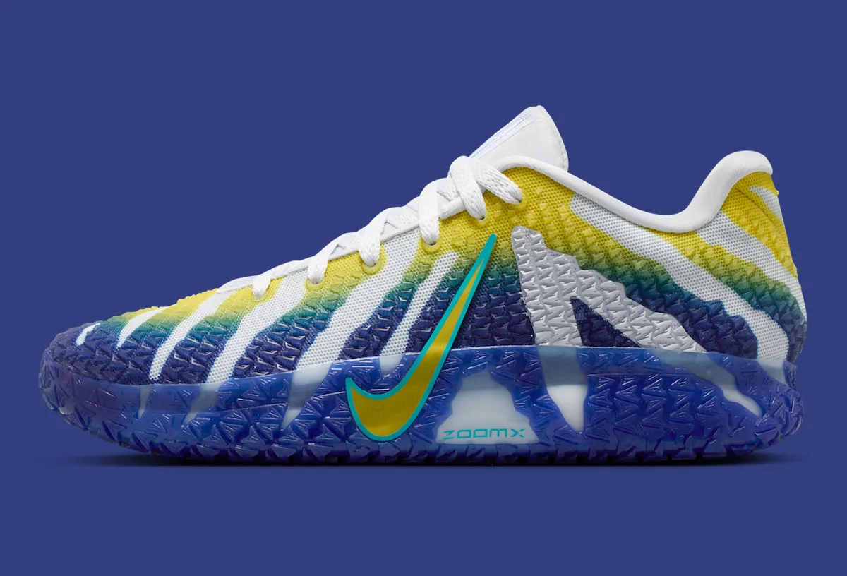 左右黄蓝渐变:Nike Ja 3 “Murray State” 三月致敬莫兰特母校