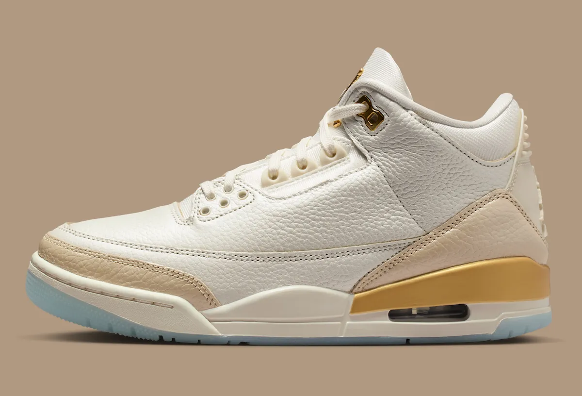 Air Jordan 3 '香槟与生蚝' 2025年假日季发布:女性专属奢华鞋款深度解析与选购指南