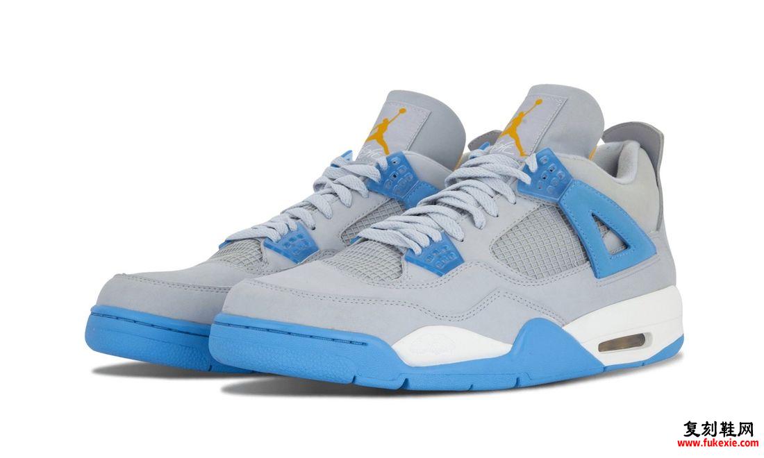 一起来欣赏 AIR JORDAN 4 “MIST BLUE”雾蓝色 货号：314254-041