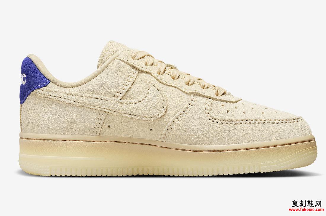 NIKE AIR FORCE 1 LOW “GRAIN” 覆盖毛茸茸的麂皮 货号：FN7202-224