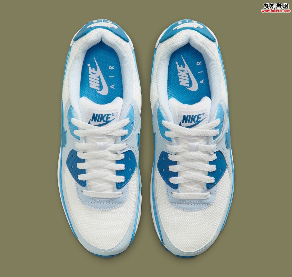 Nike Air Max 90“大学蓝”2026夏季女性专属发售，三层蓝调叠加焕新经典跑鞋
