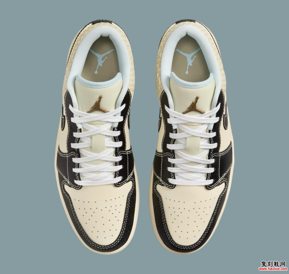 AIR JORDAN 1 LOW SE “COCONUT MILK/BLACK”将于 2024 年秋季发售 货号：HQ3437-101