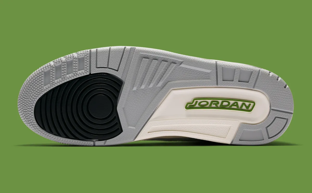Air Jordan 3 “Chlorophyll” 致敬经典训练鞋，飞人乔丹三代叶绿素配色回顾 叶绿素绿点缀