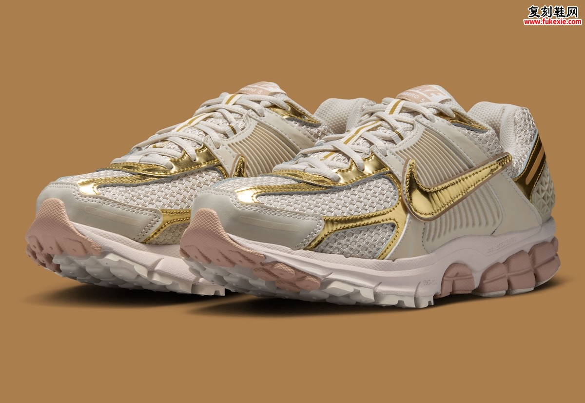 Nike Zoom Vomero 5 “Metallic Gold” 金属质感加持 Y2K 复古跑鞋，2026 夏季发售定价 170 美元缩略图
