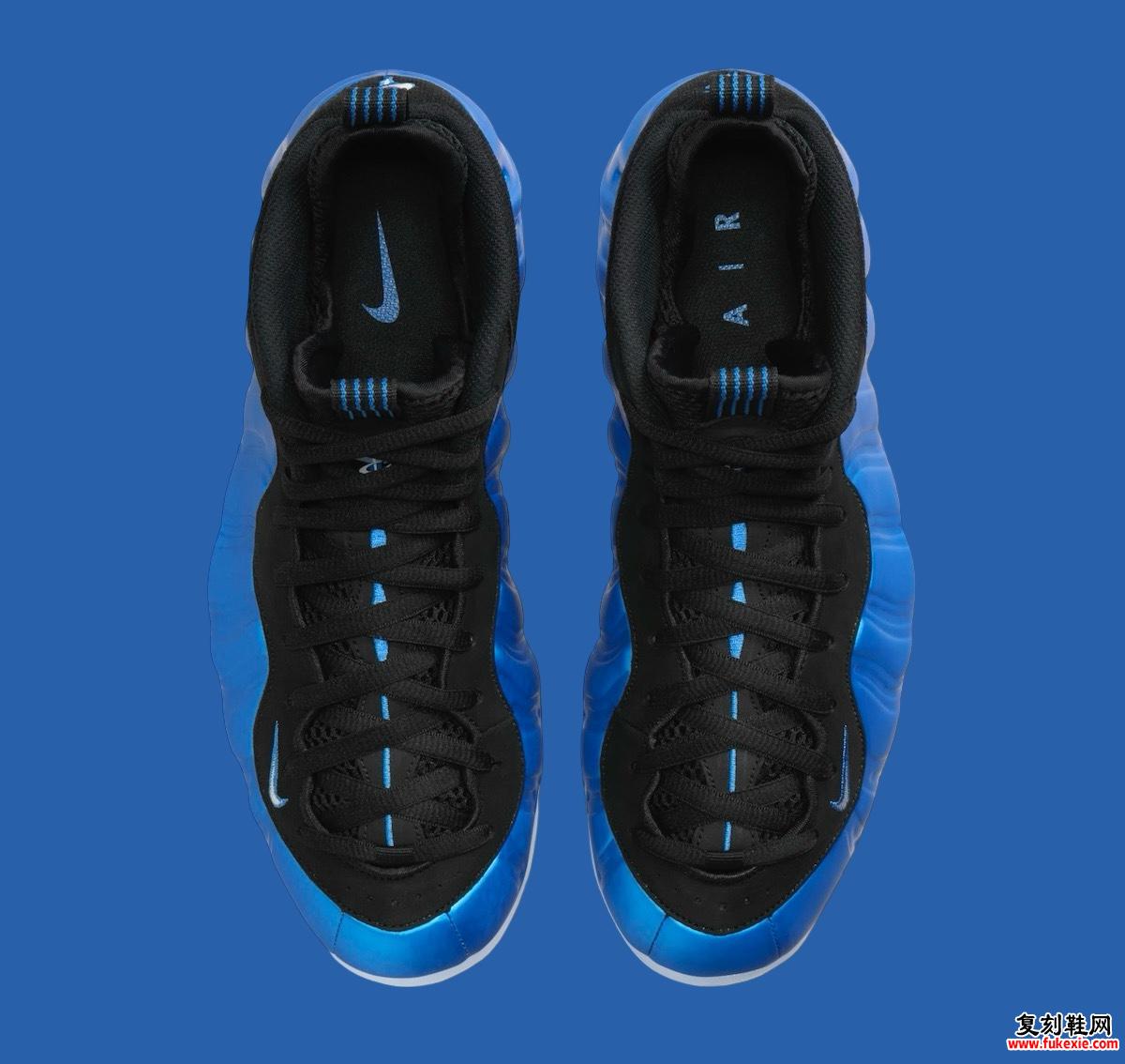 NIKE AIR FOAMPOSITE ONE “DARK NEON ROYAL” 2024 年 9 月发售 货号:FQ8181-511