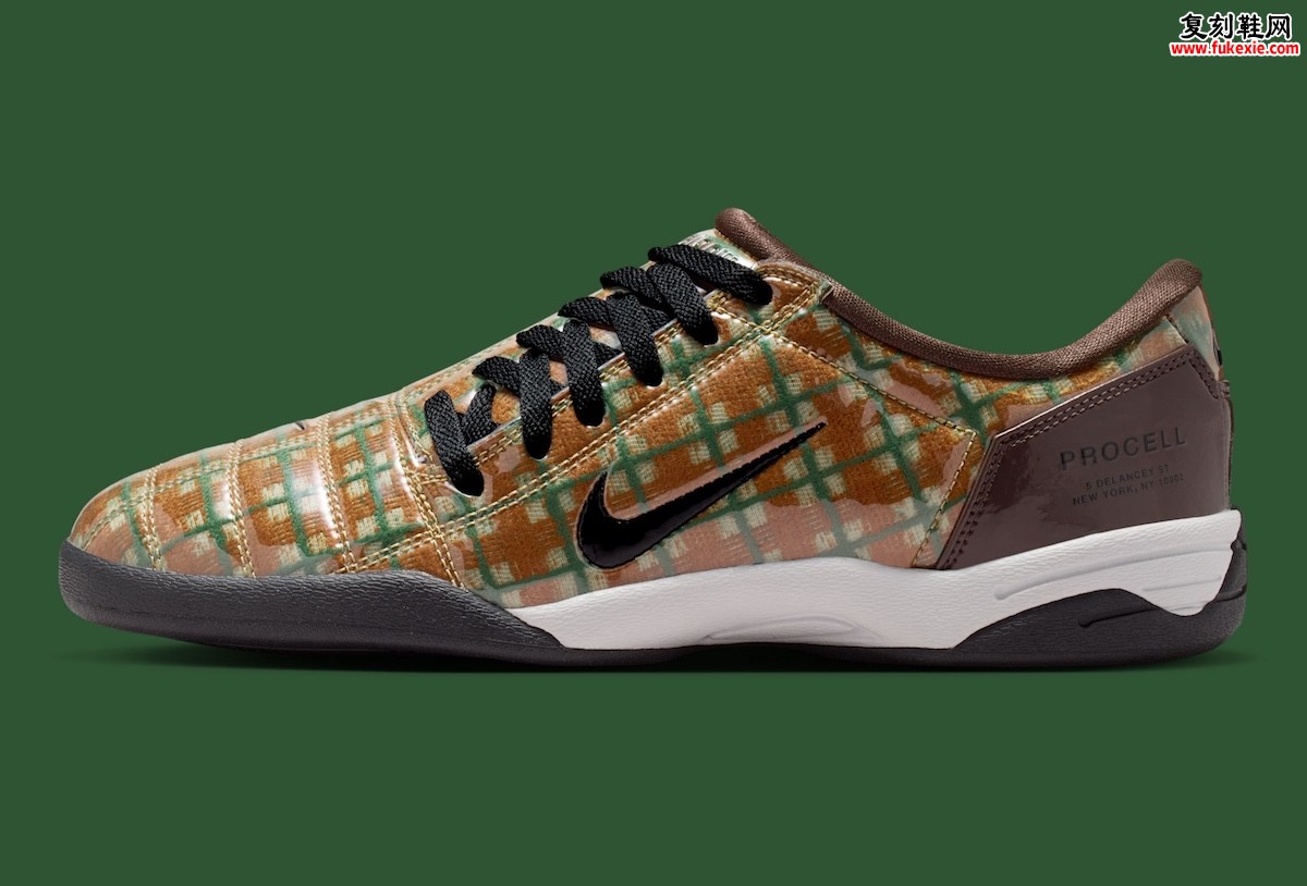 Procell x Nike Total 90 III联名鞋款2026年春季发售，布鲁克林复古店以毛圈纹理重塑千禧足球鞋