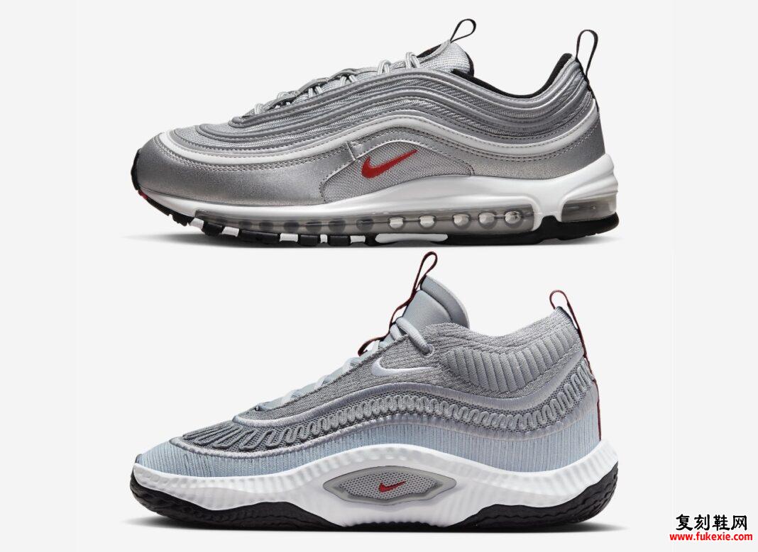 NIKE COSMIC UNITY 3灵感来自SILVER BULLET AIR MAX 97 货号：DV2757-005