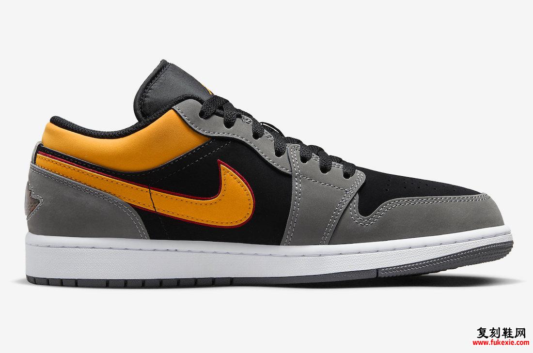 AIR JORDAN 1 LOW VIVID ORANGE生动的桔黄色 货号：FN7308-008