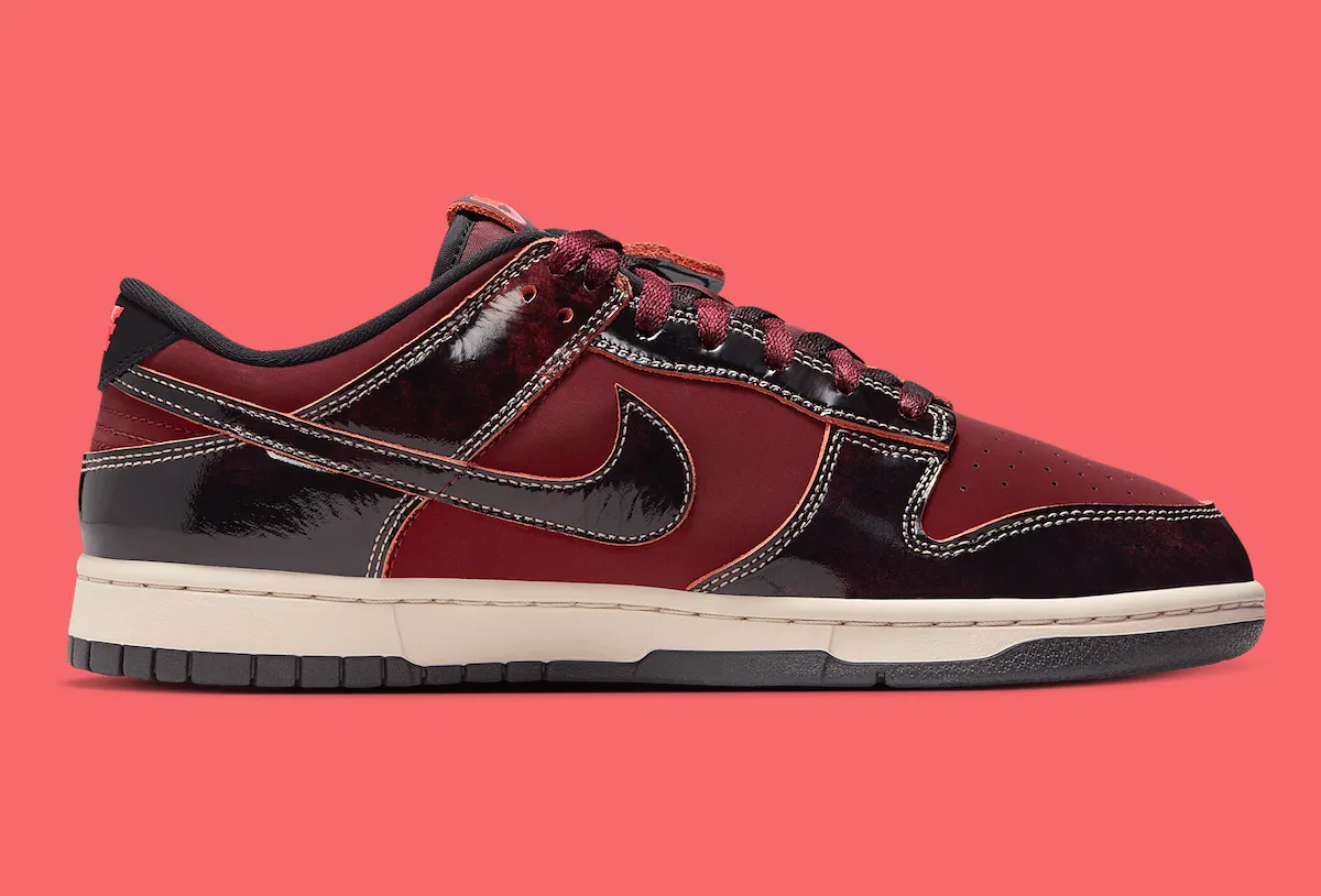 红黑风暴席卷！Nike Dunk Low熊猫“暗队红”周年纪念版8月1日限量发售