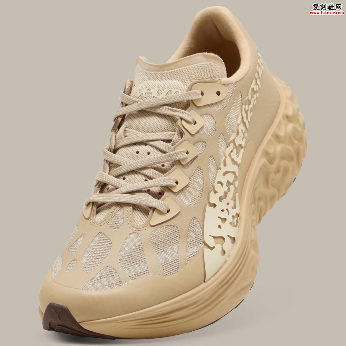 Salehe Bembury x PUMA Velum NITRO 秋田犬配色发售日期定了,棕调质感拉满插图3 Salehe Bembury x PUMA Velum NITRO 秋田犬配色发售日期定了,棕调质感拉满