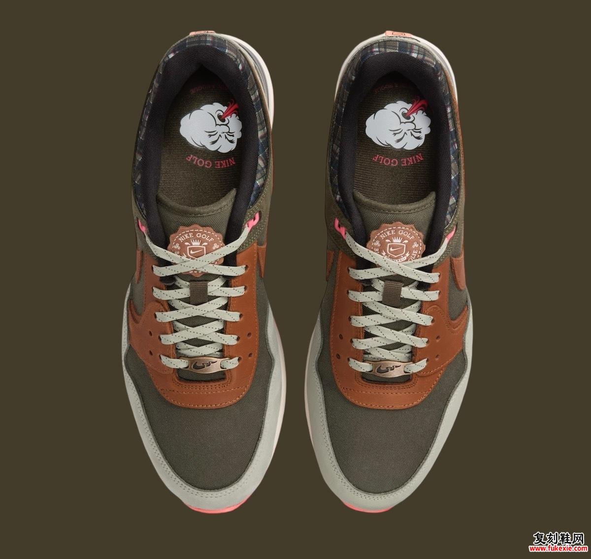 NIKE AIR PEGASUS 89 高尔夫“公开赛”将于 2024 年 7 月发布 货号：FQ8316-300