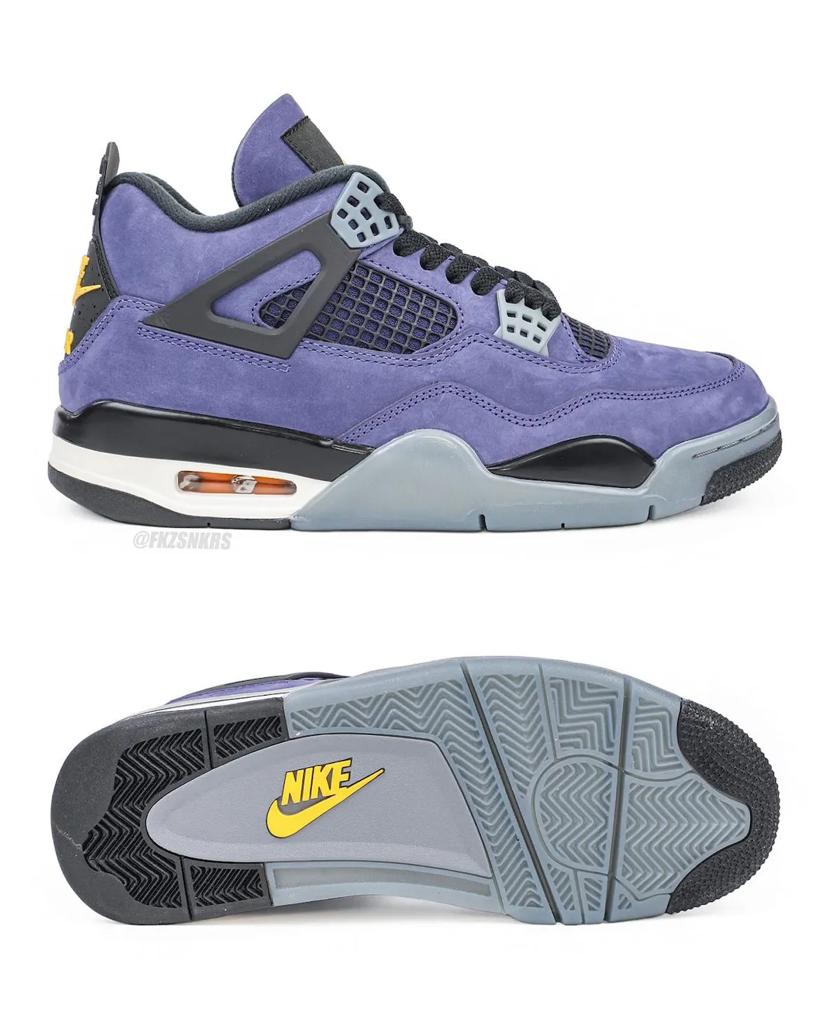 紫金荣耀的跨界致敬：Air Jordan 4 ‘Lakeshow’ 配色2026年登场，书写洛杉矶全明星传奇篇章