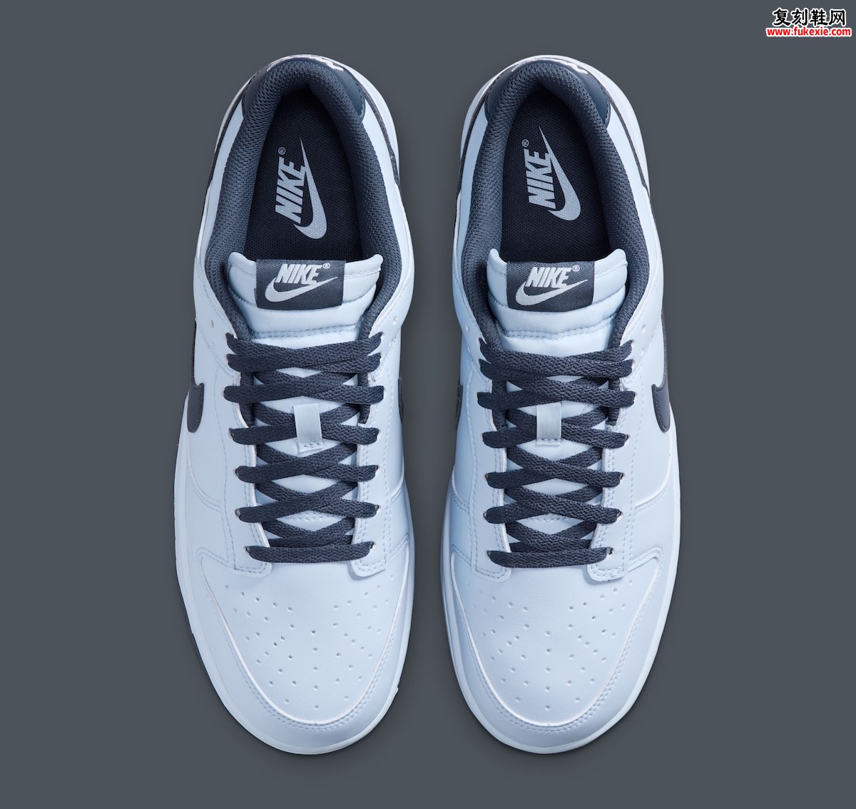 Nike Dunk Low“氢蓝”2026夏季发售，双蓝色调拼接白色中底营造清爽质感