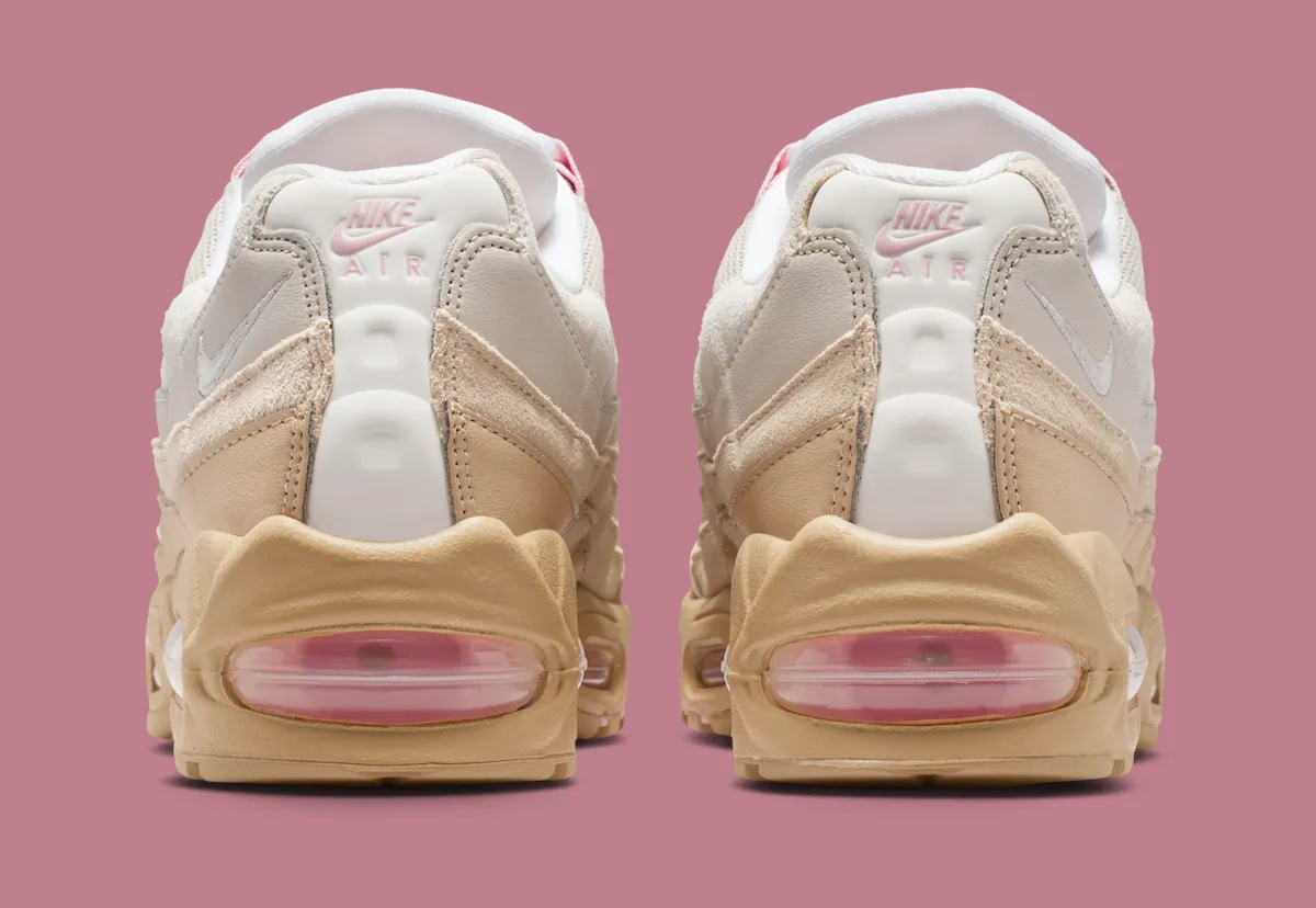 耐克Air Max 95“亚麻”配色2026年春季登场:以温暖大地色系与柔和粉彩重塑经典女性轮廓