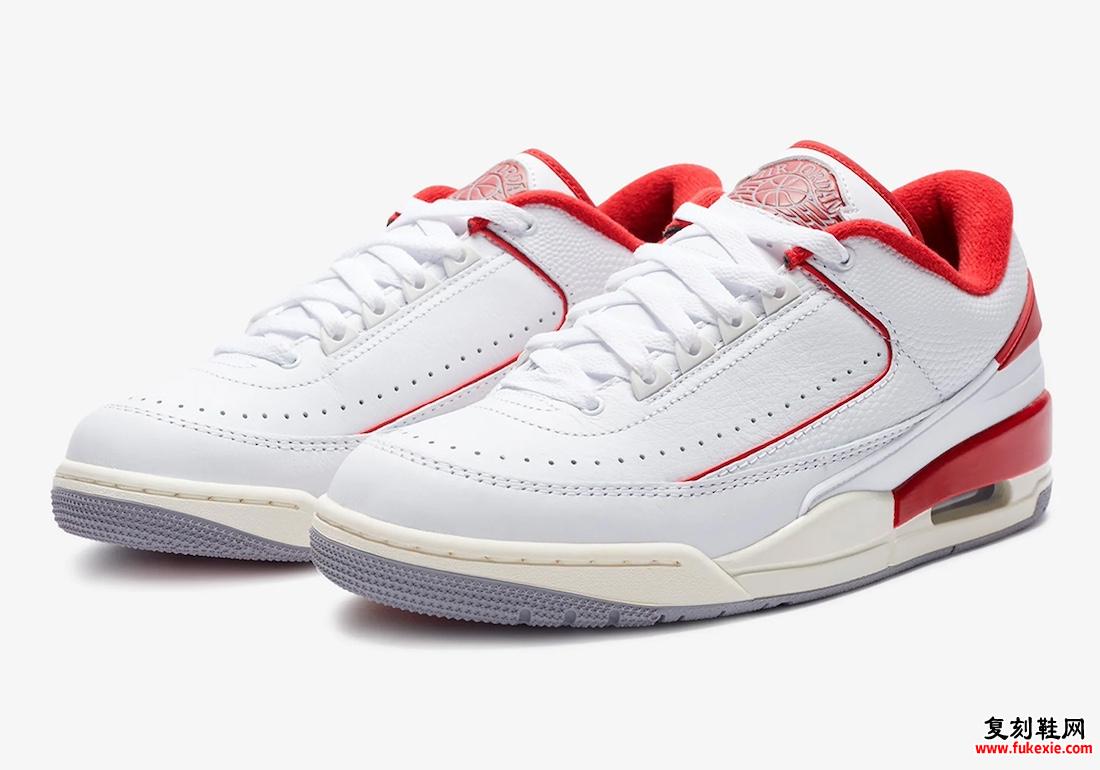 AIR JORDAN 2/3 “VARSITY RED” 现已上市（2024 年 4 月）货号：FD0383-161