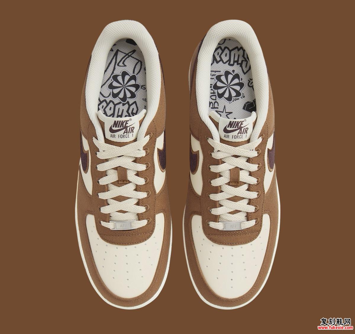 NIKE AIR FORCE 1 LOW “LIGHT BRITISH TAN” 加入 NOTEBOOK DOODLE 系列