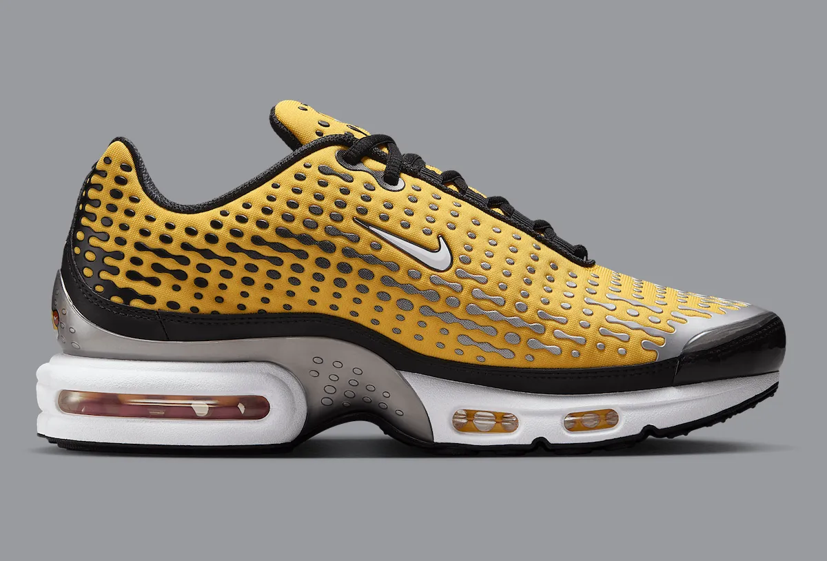 耐克Air Max Plus VII学院黄20周年复刻HQ2197-700发售，调校气垫科技回归