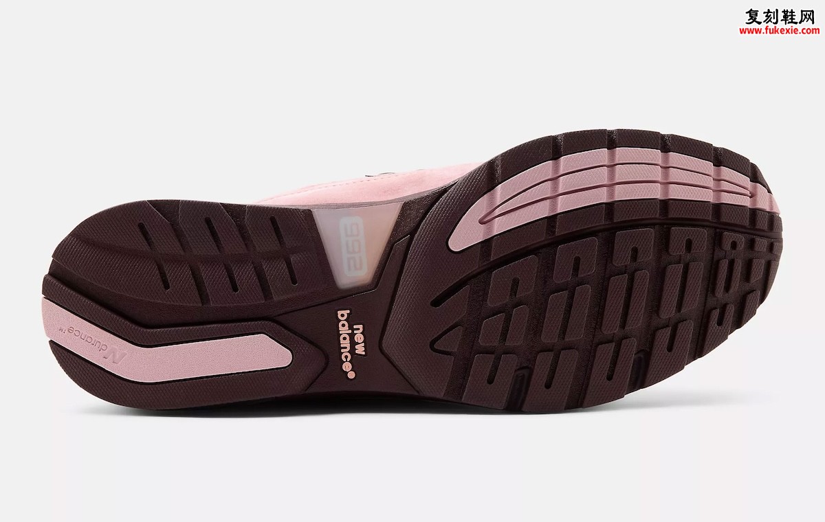 New Balance 992美产Pink Chalk粉笔粉复刻评测:夏日极简美学与顶配ABZORB缓震科技全解析插图5 New Balance 992美产Pink Chalk粉笔粉复刻评测:夏日极简美学与顶配ABZORB缓震科技全解析
