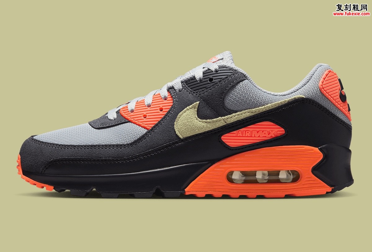 Nike Air Max 90 “Smoke Grey/Hyper Crimson” 2025夏季发布，经典与时尚的完美融合