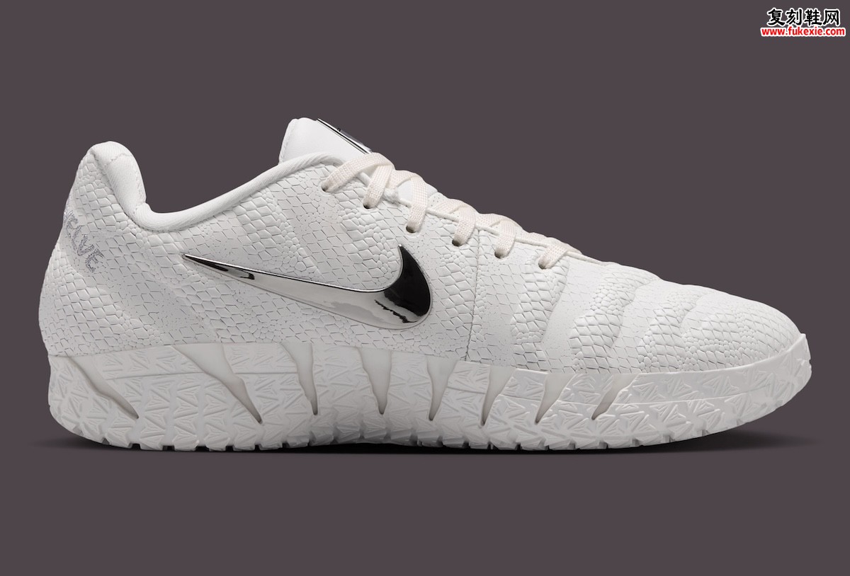 Nike Ja 3 White Label 官方图辑释出!鳞纹鞋面配镀铬细节,莫兰特三代收官配色抢先看插图2 Nike Ja 3 White Label 官方图辑释出!鳞纹鞋面配镀铬细节,莫兰特三代收官配色抢先看