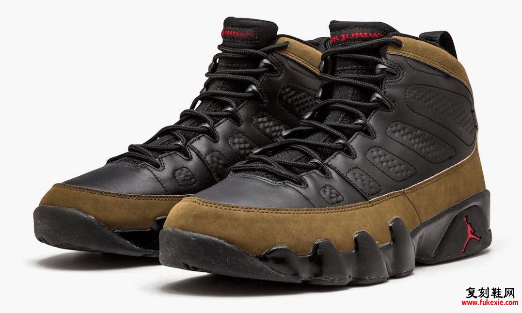 AIR JORDAN 9 “OLIVE” 将于 2024 年假期回归 抢先欣赏