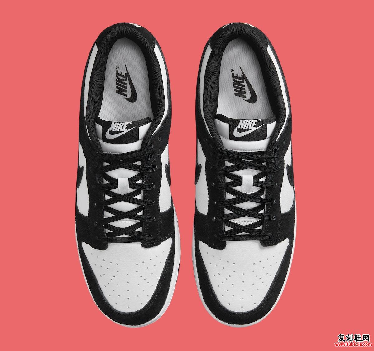 NIKE DUNK LOW “SUEDE PANDA” 2024 年夏季发售 货号:FQ8249-100