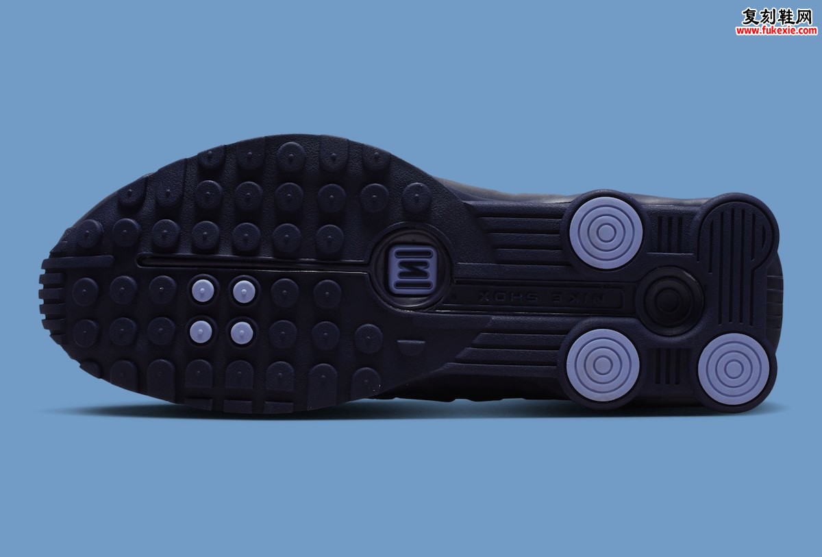 Nike Shox R4 “Obsidian/Diffused Blue” “深蓝”2025年秋日回归,经典缓震战靴焕新登场