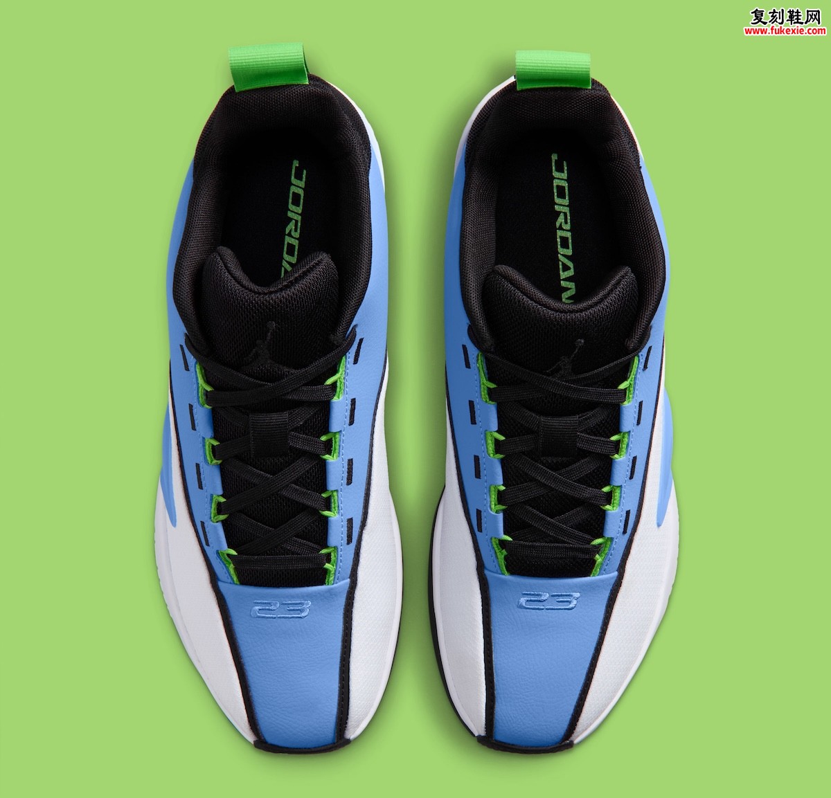 Jordan All Game “Blue Beyond/Action Green”登场:$85 低帮实战新选择,蓝绿配色今夏登陆美国插图3 Jordan All Game “Blue Beyond/Action Green”登场:$85 低帮实战新选择,蓝绿配色今夏登陆美国
