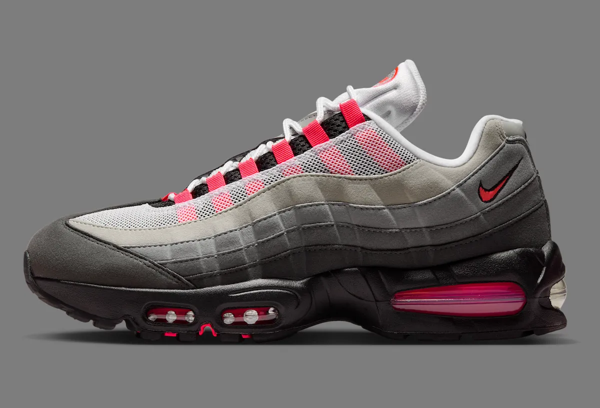 Nike Air Max 95 OG “Solar Red” 2025年10月10日重磅回归,30周年献礼之作