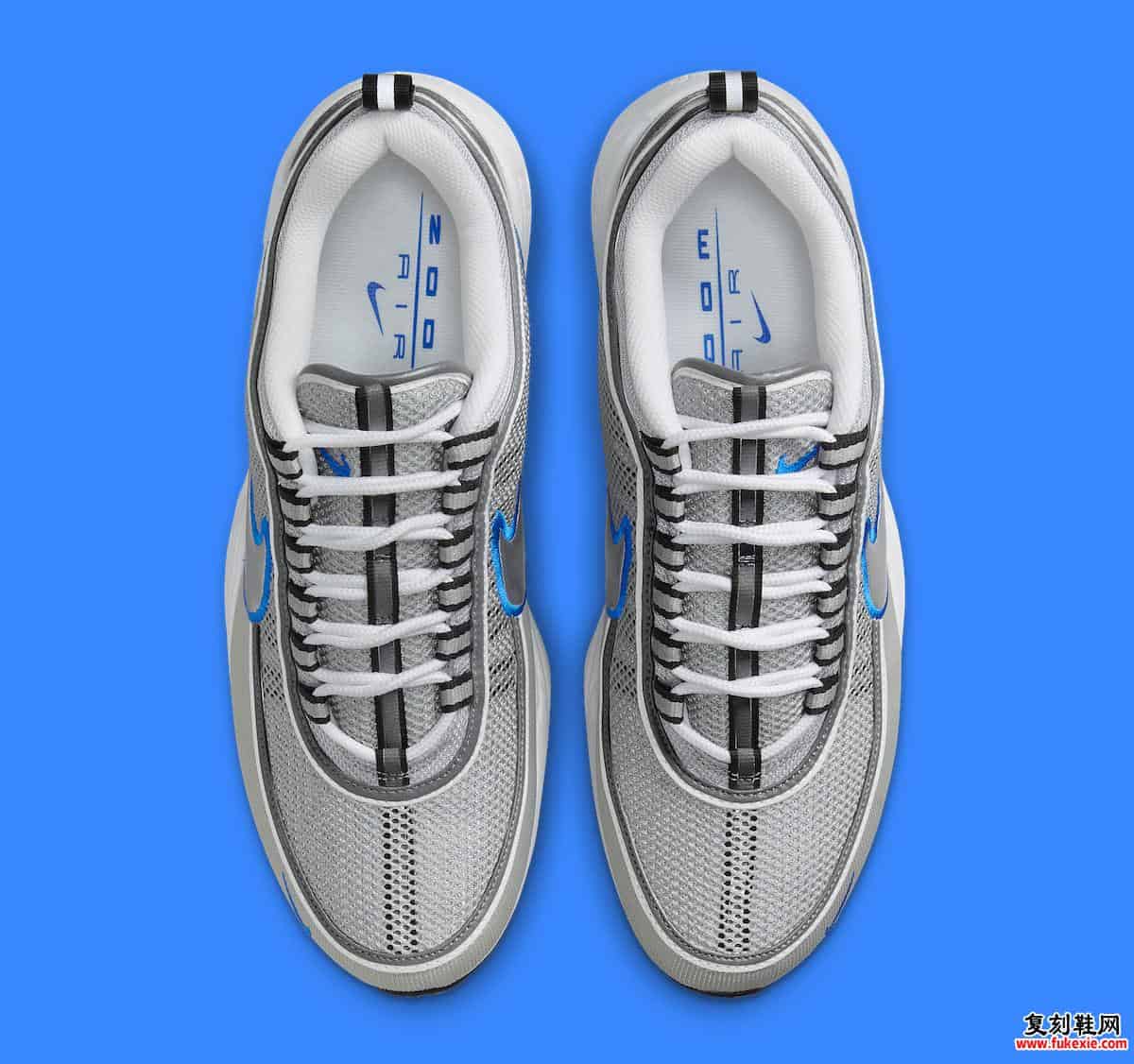 Nike祭出千禧年美学核弹！Air Zoom Spiridon元祖银翼2025绝地重生 货号：HF9117-003