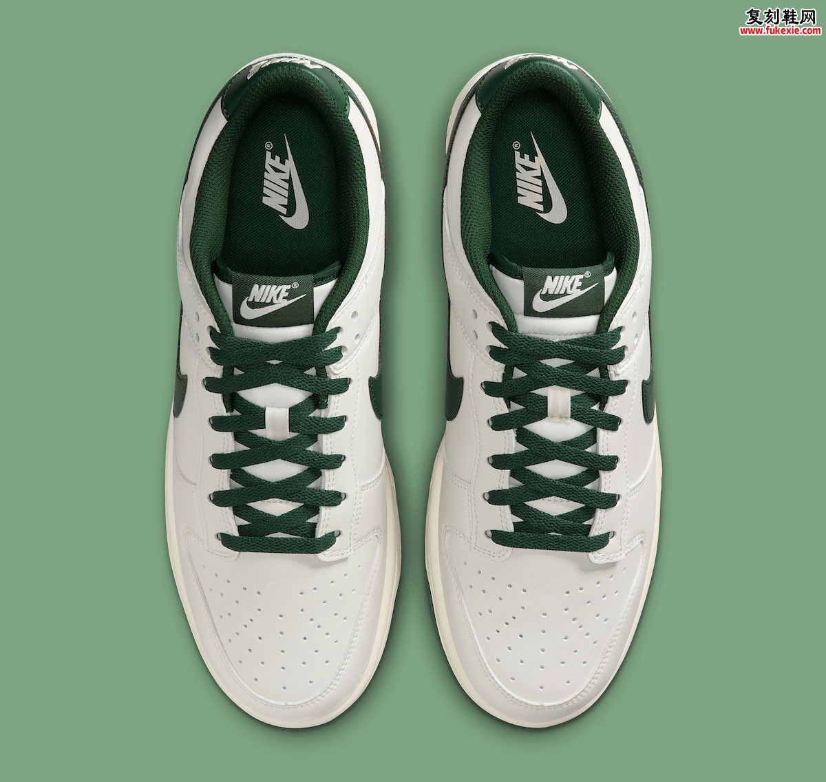 Nike Dunk Low “Sail/Fir”  白绿配色发售 莆田鞋批发市场密切关注秋季新作