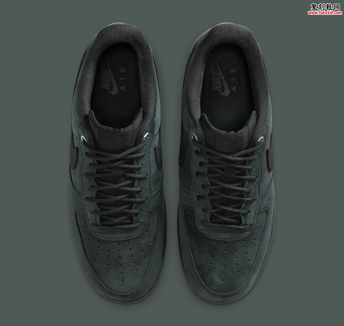 Nike Air Force 1 Low “Black Nubuck” 2025秋季重磅登场！Nike Air Force 1黑麂皮款即将发售