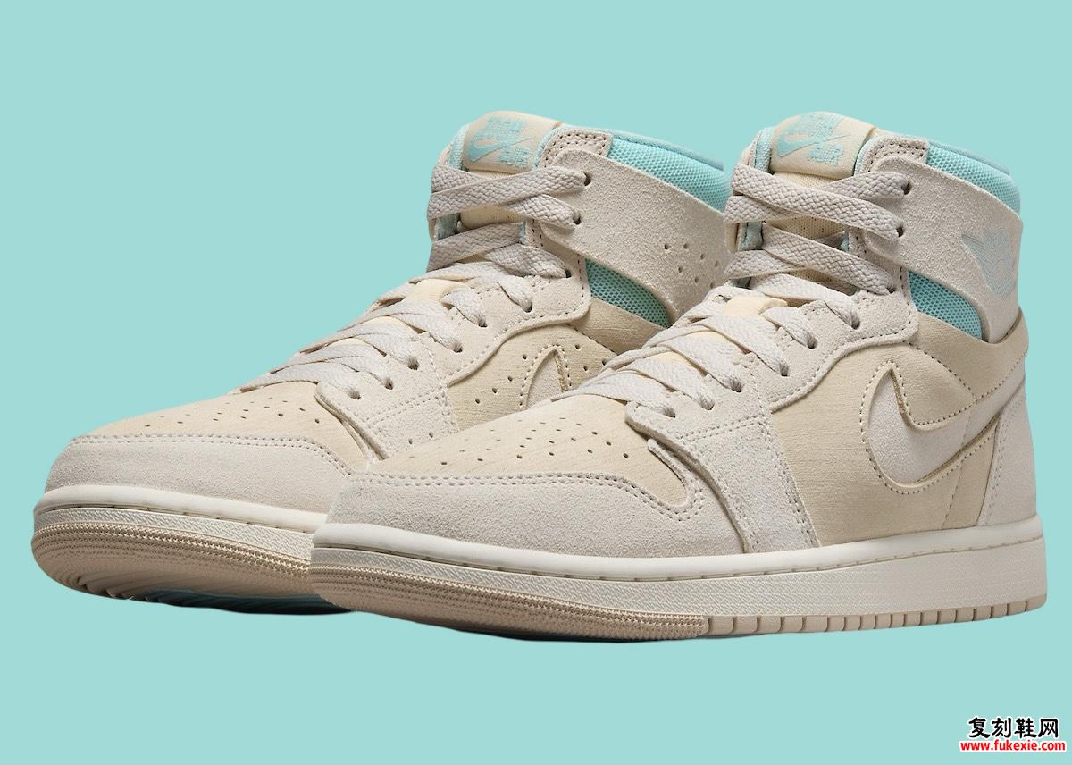 AIR JORDAN 1 ZOOM CMFT 2 “COCONUT MILK/LIGHT DEW” 将于 2024 年夏季发售