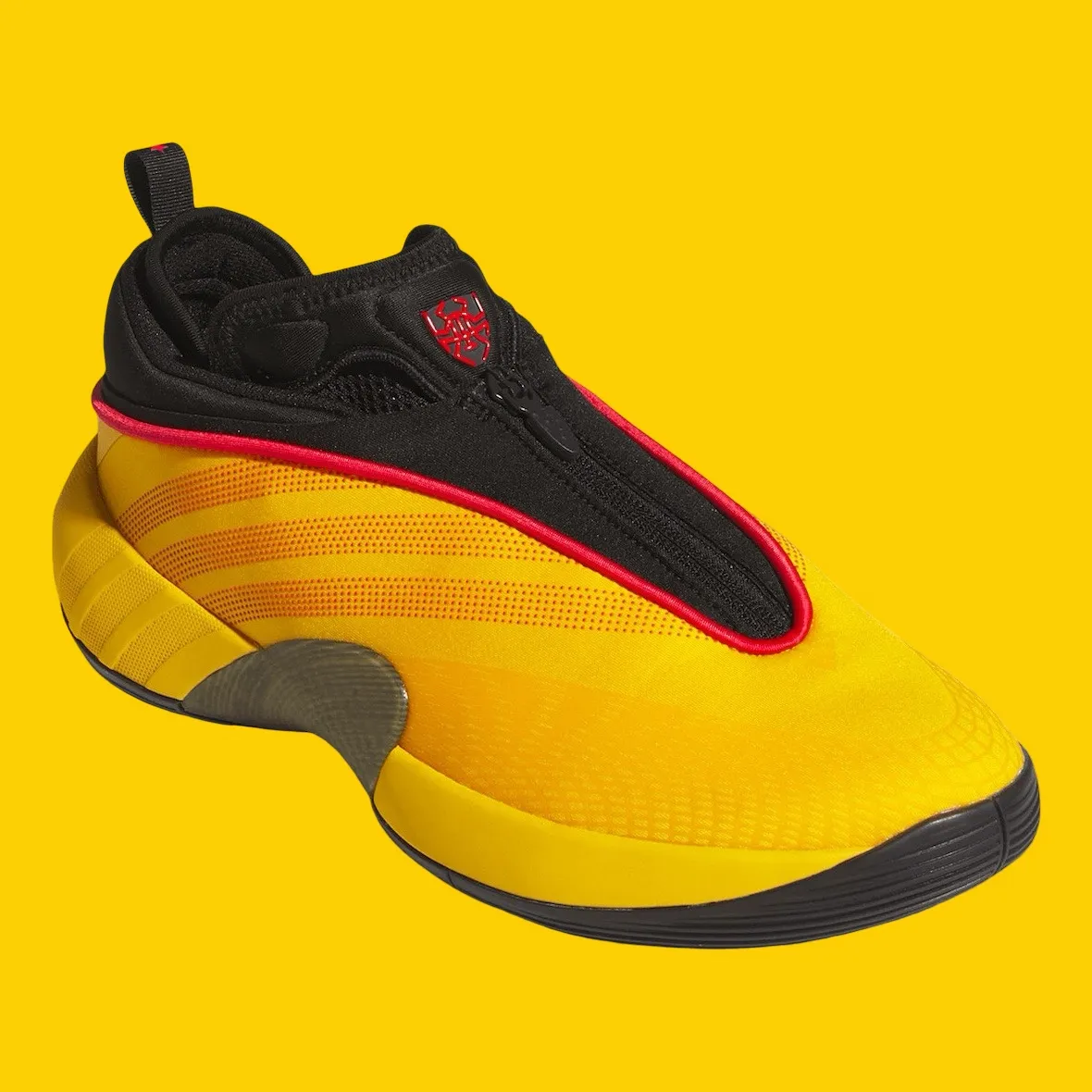 adidas DON Issue 7功夫鞋|李小龙联名拉链设计|黄黑战衣致敬