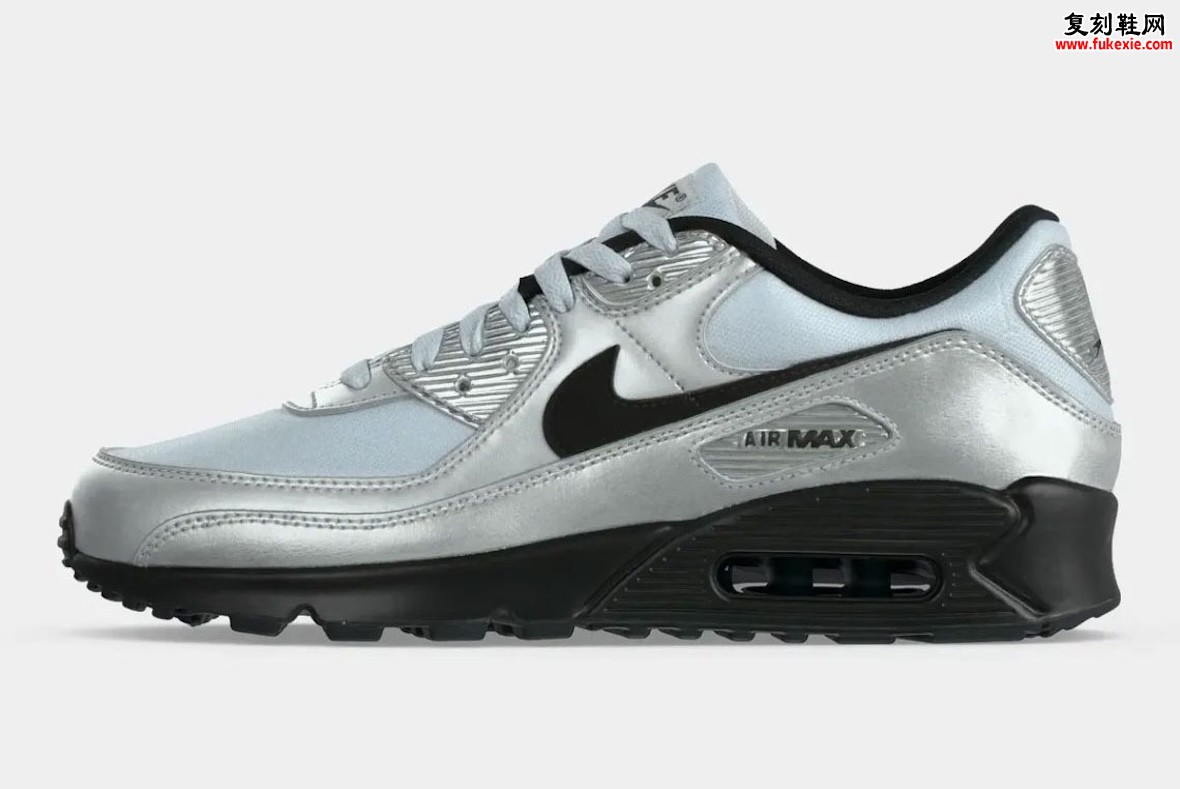 Nike Air Max 90「Scorpion」为2026夏季增添镀铬装甲插图1 Nike Air Max 90「Scorpion」为2026夏季增添镀铬装甲