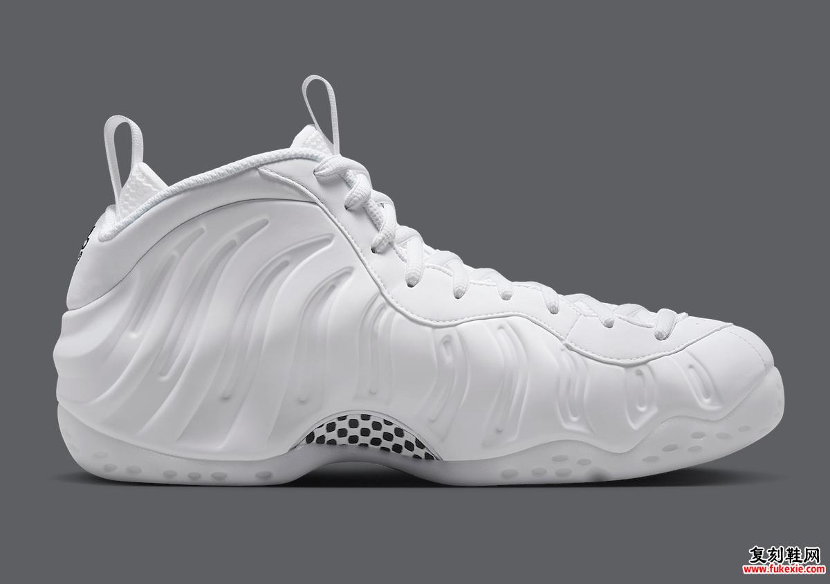 2025年秋季Nike Air Foamposite One “Triple White”全解析：纯白美学与经典传承