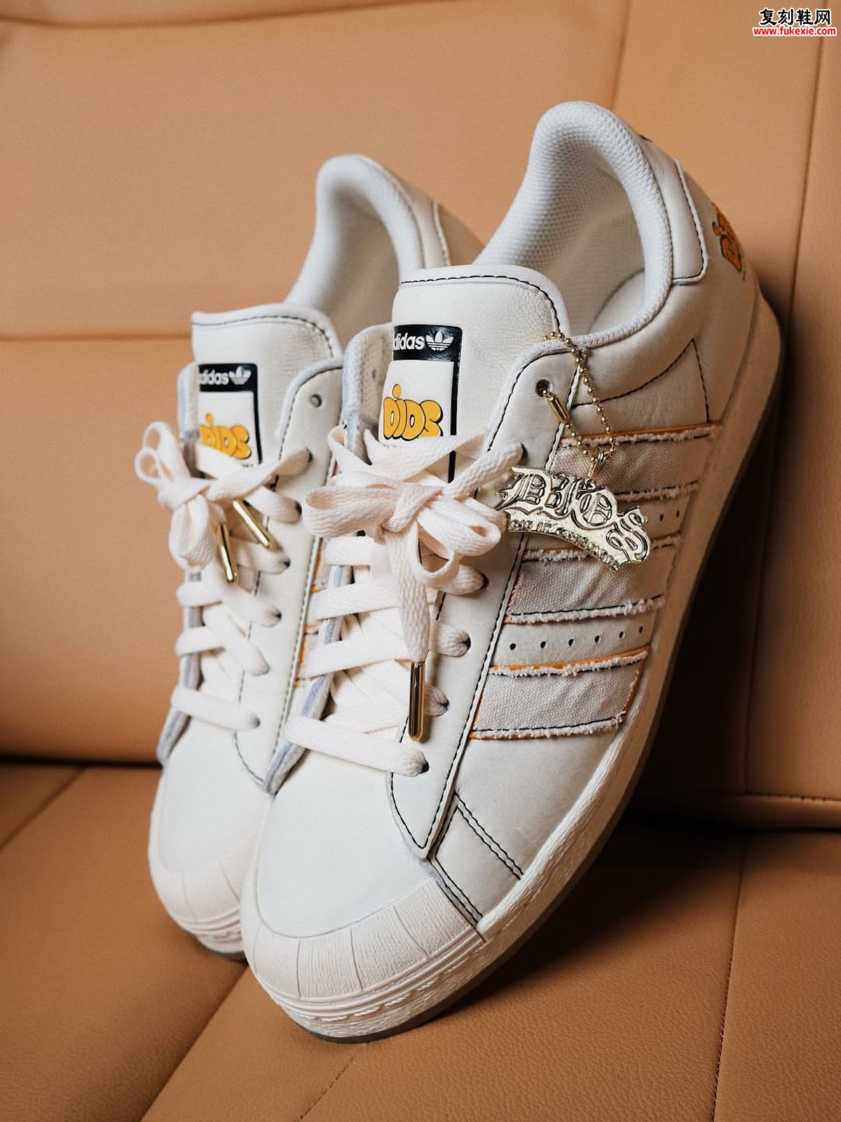 DIOS x 阿迪联名Superstar限量款 莆田鞋批发市场密切关注新动向