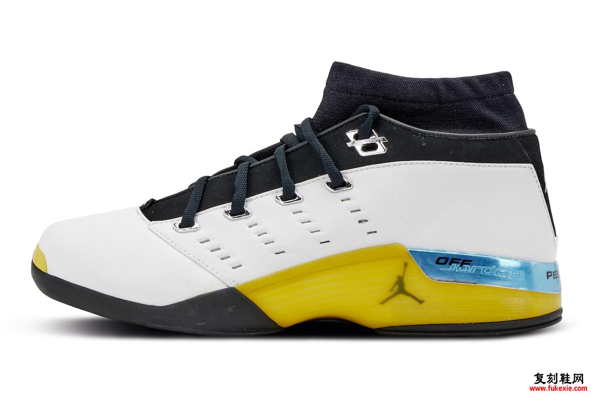 AIR JORDAN 17 LOW “LIGHTNING” 2023年2月回归 货号：FJ0395-100