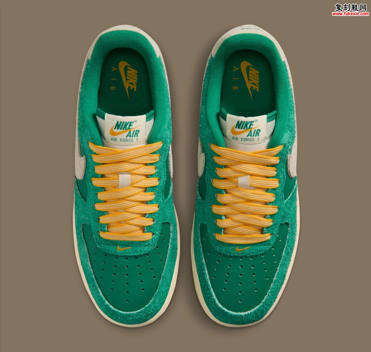 Nike Air Force 1 “Game Day” 孔雀绿配色致敬复古运动精神，2026年6月20日正式发售