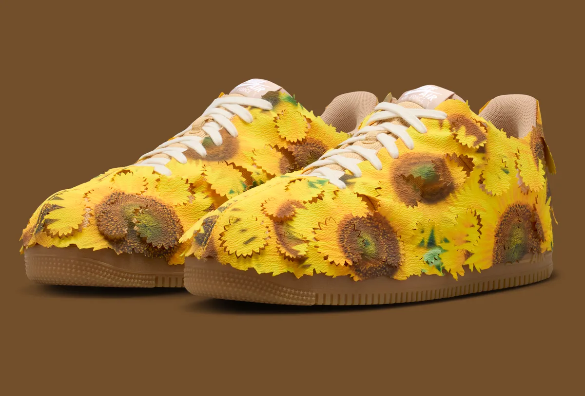 Nike Air Force 1 Low “Sunflower” “向日葵”秋季发售：可拆卸花套让小白鞋秒变花田，定价125美元缩略图
