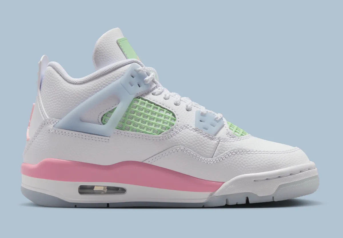 Air Jordan 4 GS “Valentine’s Day”  ‘情人节’ 专属配色，演绎2026年初春清新童鞋美学