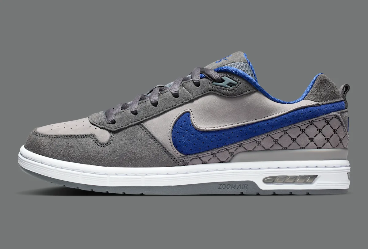 Nike SB P-Rod 1 “Dodgers” 道奇蓝白灰配色登场,致敬洛杉矶传奇滑手,6月12日发售插图1 Nike SB P-Rod 1