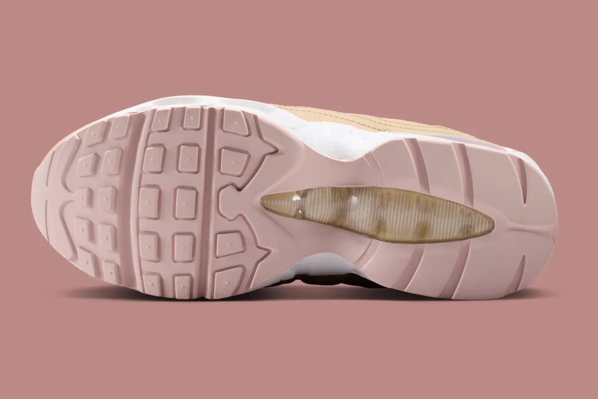 Kith 15周年童鞋限定Nike Air Max 95 Linen米白粉棕复古跑鞋 Ronnie Fieg联名
