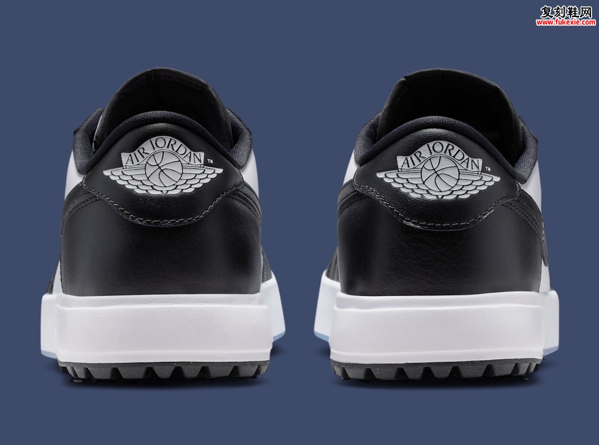 2026夏季必入高尔夫潮鞋：Air Jordan 1 Low Golf “Panda” 黑白熊猫配色AJ1