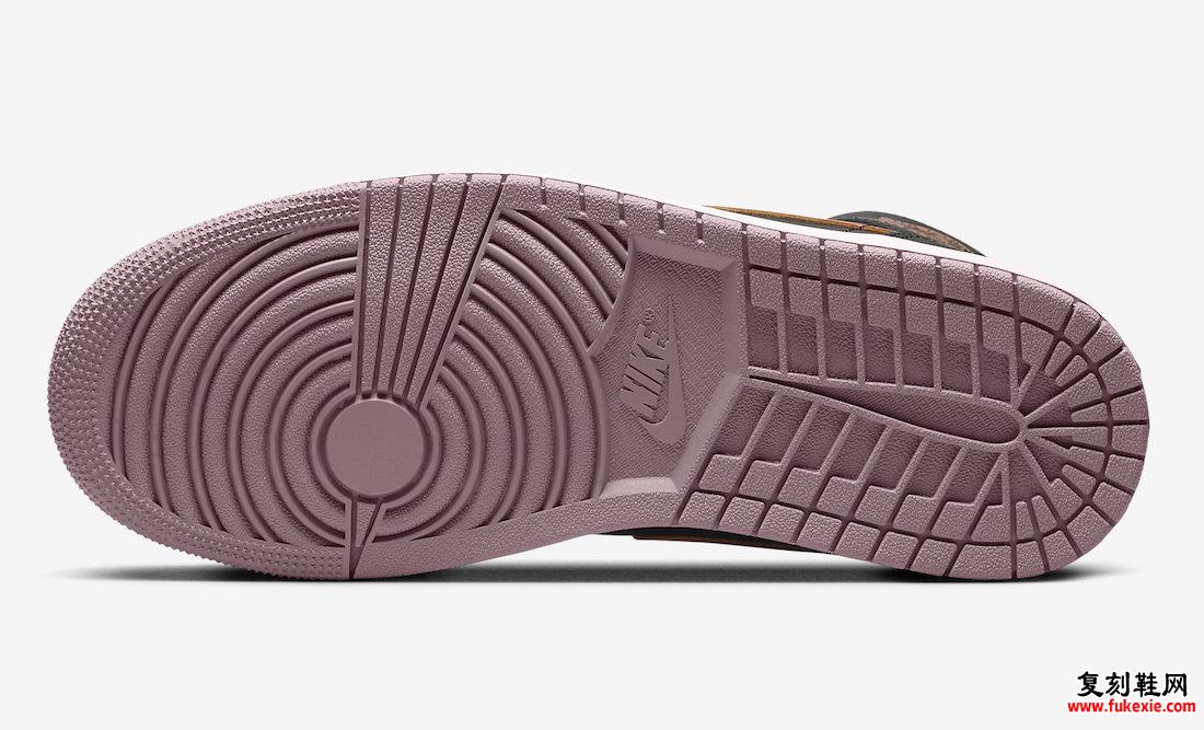 AIR JORDAN 1 MID SE“SKY J MAUVE”现已上市 货号：FB9911-008