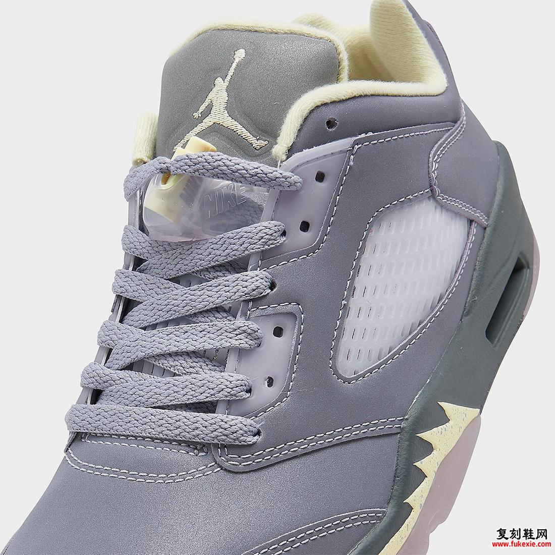 AIR JORDAN 5 LOW “INDIGO HAZE” 6 月 8 日发售 货号：FJ4563-500