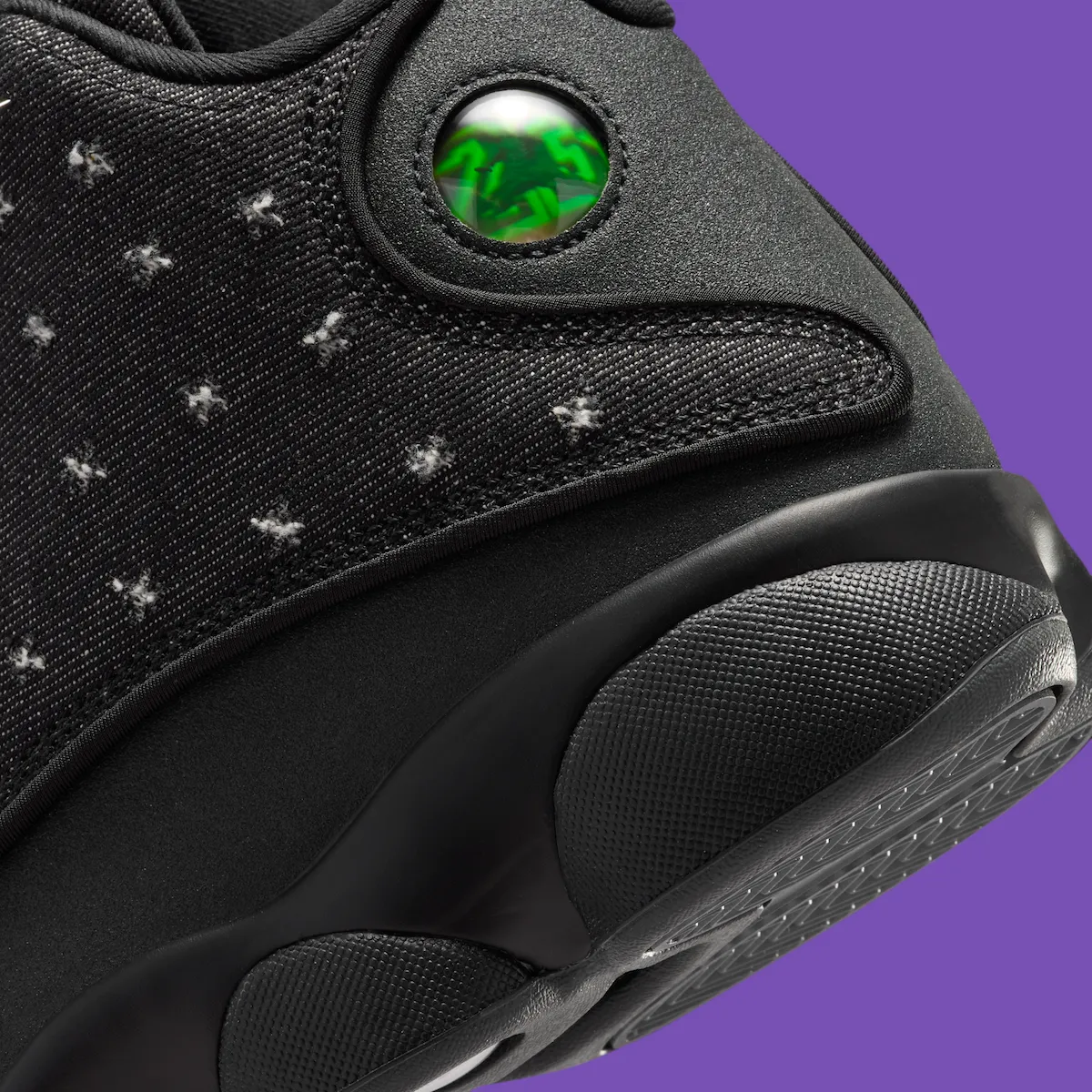 Air Jordan 13 Wings 公益教育联名 丹宁斜纹布 X 型缝线 五彩外底 2026 年 7 月 24 日发售插图6 Air Jordan 13 Wings 公益教育联名 丹宁斜纹布 X 型缝线 五彩外底 2026 年 7 月 24 日发售