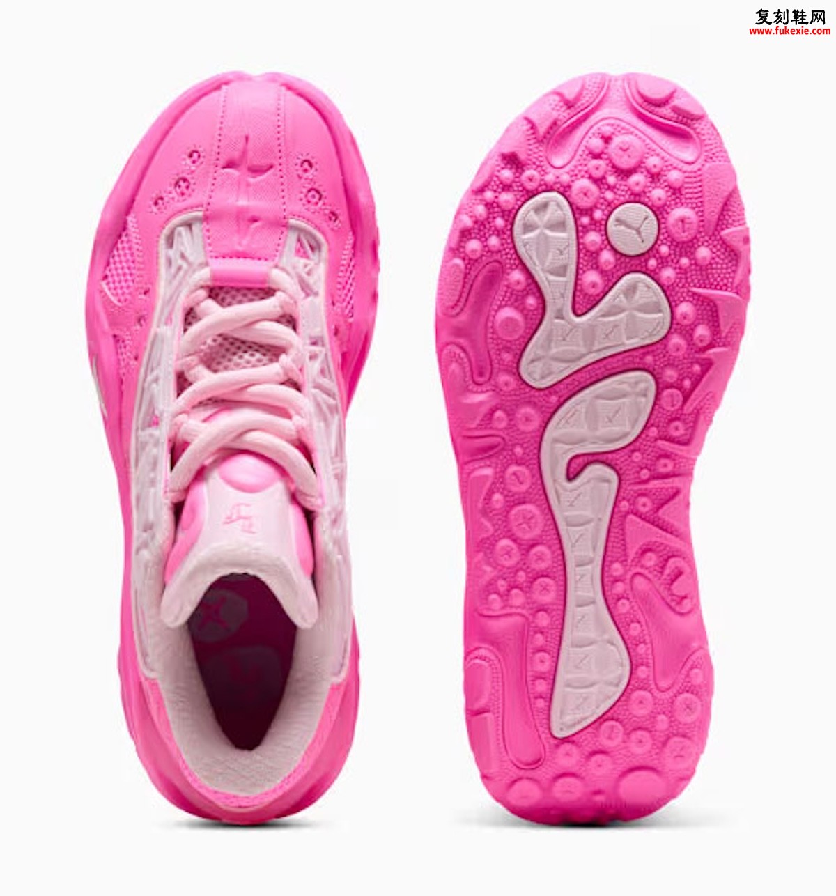 PUMA LaFrance RNR “Poison Pink”拉法兰RNR毒粉配色12月5日发售 关注多层粉色设计