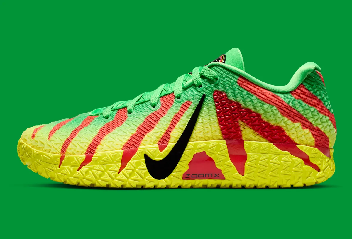 侏罗纪公园的篮球鞋：Nike Ja 3 ‘Green Spark’ 如何把福特探险者穿在脚上